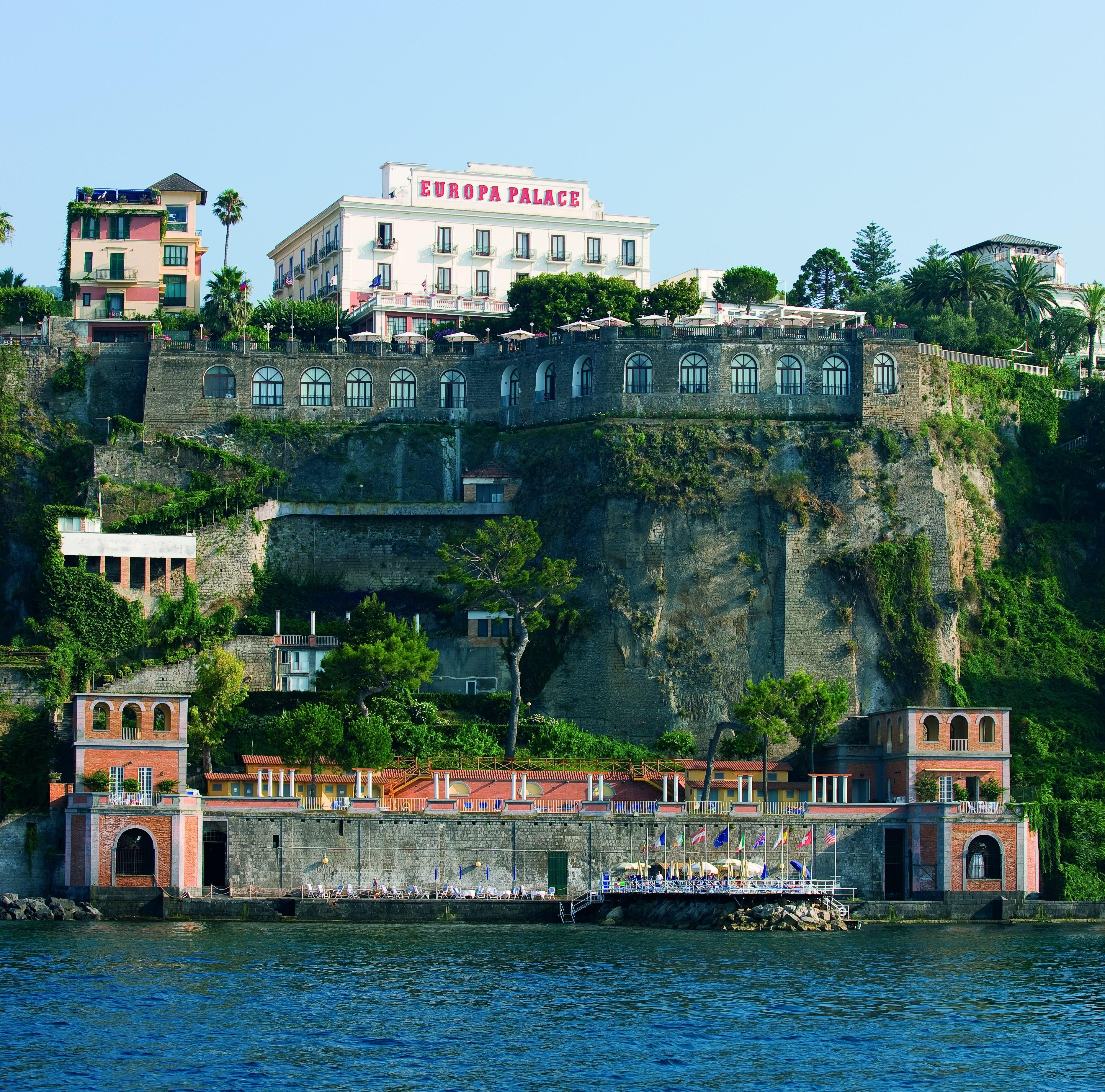 Grand Hotel Europa Palace Sorrento Bagian luar foto
